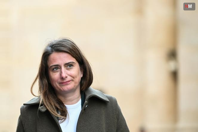 Marine Tondelier, secrétaire nationale des Ecologistes, à Paris, le 11 mars 2026.