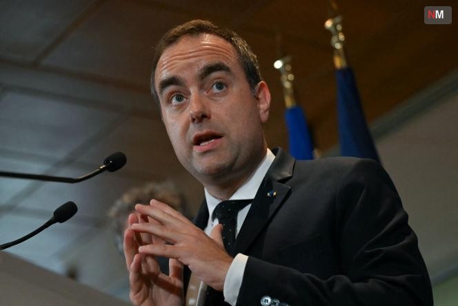 Le premier ministre, Sébastien Lecornu, à Giverny (Eure), le 27 mars 2026.